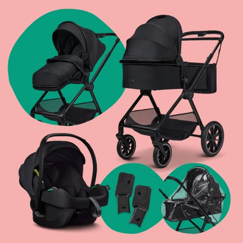 MOON CLICC Kinderwagen SET mit Cosmo 2.0